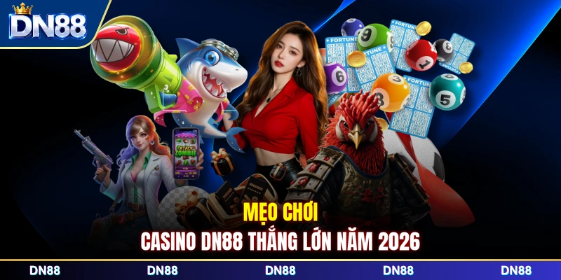 Mẹo chơi casino DN88 thắng lớn năm 2026
