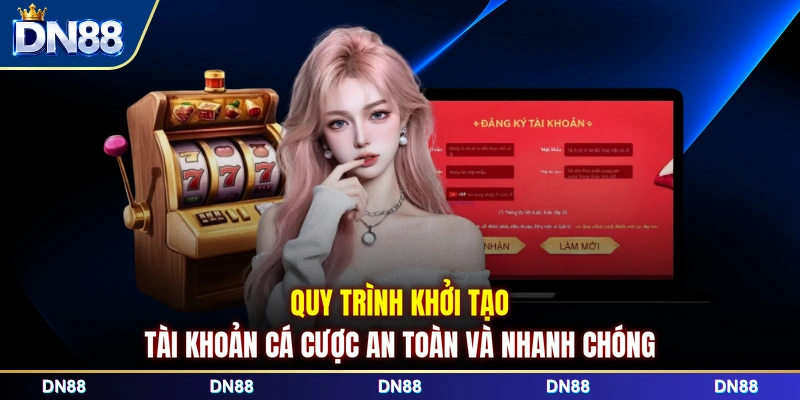 Quy trình khởi tạo tài khoản cá cược an toàn và nhanh chóng 