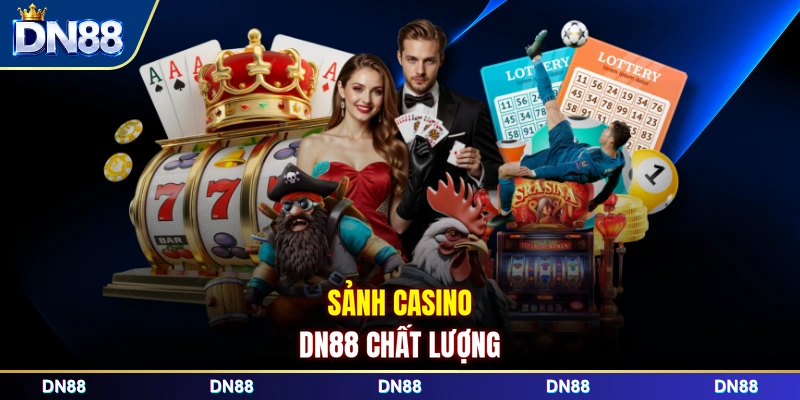 Sảnh casino DN88 chất lượng