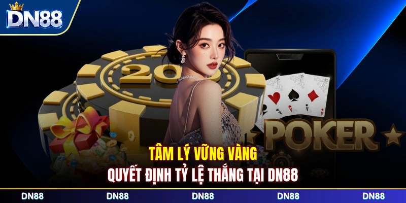 Tâm lý vững vàng quyết định tỷ lệ thắng tại DN88